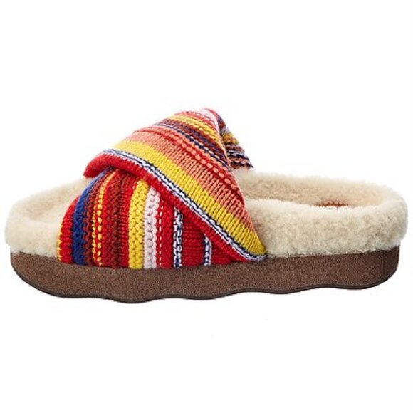 CHLOE Wavy Cashmere Knit Platform Slide~ *New in Box! - Picture 2 of 6